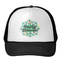 Bipolar Disorder Lotus Trucker Hats