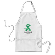 Bipolar Disorder Ribbon of Butterflies Aprons