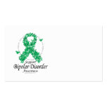Bipolar Disorder Ribbon of Butterflies business cards