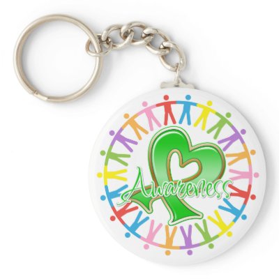 Bipolar Disorder Unite in Awareness Key Chains by giftsforawareness
