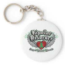 Bipolar Disorder Wings Keychains