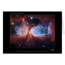 Bipolar Star Forming Region Sharpless 2-106 Nebula Card