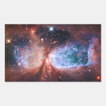 Bipolar Star Forming Region Sharpless 2-106 Nebula Stickers