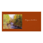 Birch and Brook Customized Photo Card