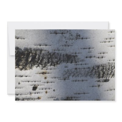 Birch bark custom invitations by igorsin