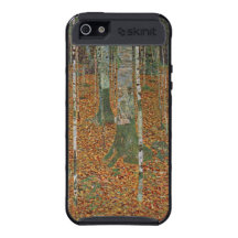 Birch Forest by Gustav Klimt iPhone 5 Covers