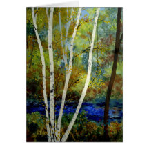 Birch Stream Card