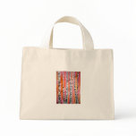 birch tree landscape abstract art bags