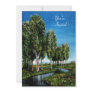 BIRCH TREES IN TUSCANY INVITATION