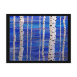 birch trees postcards