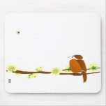 Bird and Bee - Mousepad