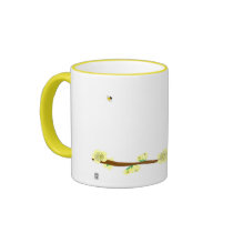Bird and Bee - Mug