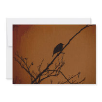 Bird Art Personalized Announcement