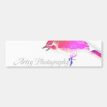 bird artsy bumper stickers