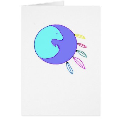 bird-bear mandella card by paperrainbow