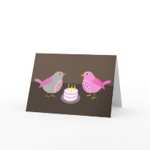 Bird Birthday Card