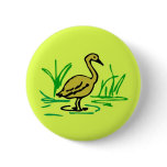 Bird clipart button