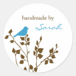 Bird Custom Name Stickers