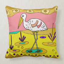 Bird Design Accent Pillow pillows