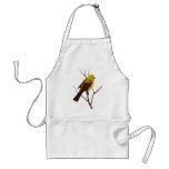 Bird: Female Western Tanager: Original Art Apron