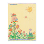 bird house postcard
