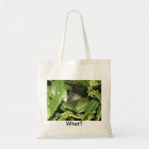 Bird in a Bush Tote Bags