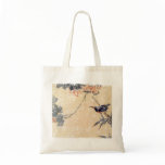 Bird in Bamboo Tote Bags