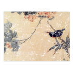 Bird in Bamboo Postcard