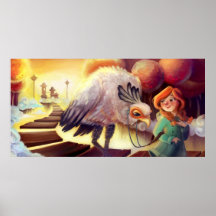 bird in the sky poster