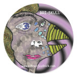 bird-lady Sticker