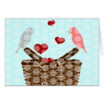 bird love hearts
