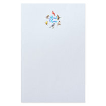 Bird Lover Stationery Design