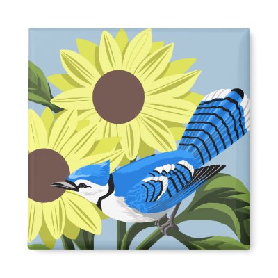 Bird Magnets by waterart