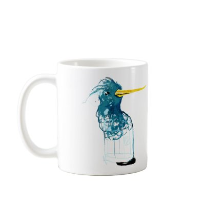 Bird Mug by muk1shop