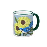 Bird Mugs with Blue Jay