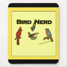 Bird Nerd Mousemats