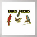 Bird Nerd posters