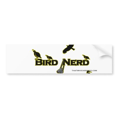 Bird Nerd Silhouette by thatwhichisgood