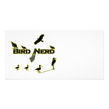 Bird Nerd Silhouette Photo Cards