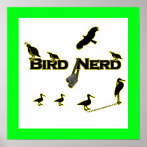 Bird Nerd Silhouette