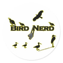 Bird Nerd Silhouette