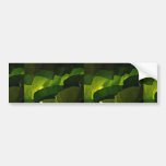 Bird nest, ferns bumper sticker