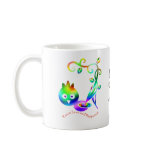 bird of happiness coffee mug