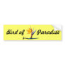 Bird of Paradise Bumper Sticker