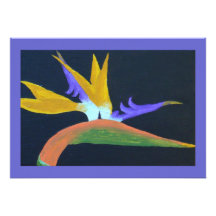 Bird Of Paradise Invitation