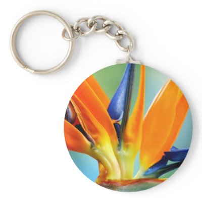 Bird of Paradise - Key Chain by Perpertual_Art