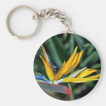 Bird of paradise key chains