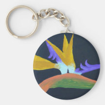 Bird Of Paradise Keychain