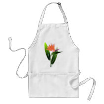Bird of Paradise Silk Screen Apron