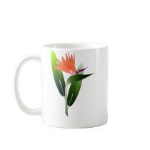 Bird of Paradise Silk Screen Coffee Mug